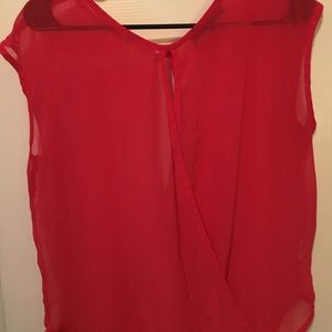 Heart&Soul sheer pink top